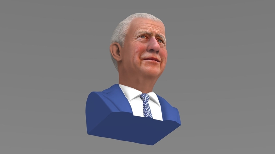 Prince Charles bust ready for full color 3D printing 3D Print 232416