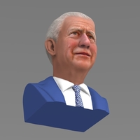 Prince Charles bust ready for full color 3D printing - Thumbnail 10