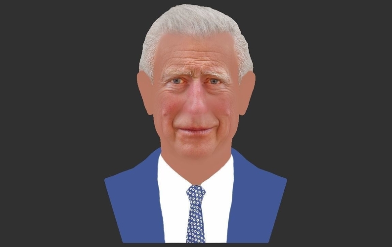Prince Charles bust ready for full color 3D printing 3D Print 232418