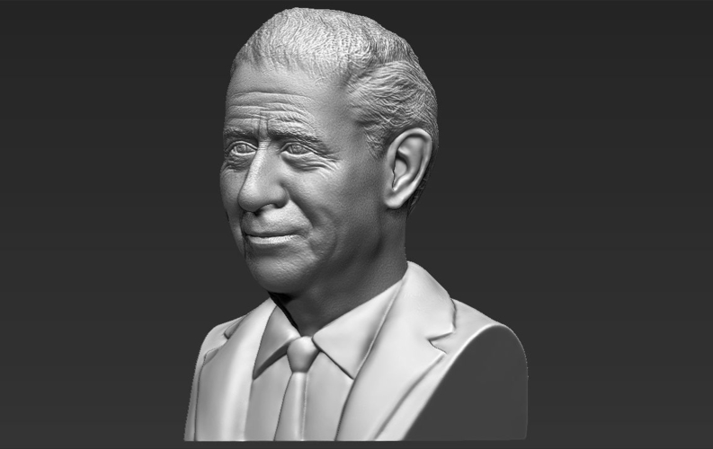 Prince Charles bust ready for full color 3D printing 3D Print 232421
