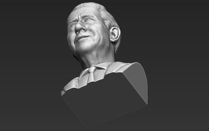 Prince Charles bust ready for full color 3D printing 3D Print 232429