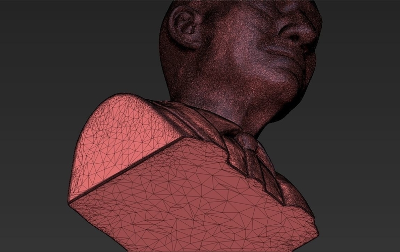 Professor X Charles Xavier bust 3D printing ready stl obj 3D Print 232444