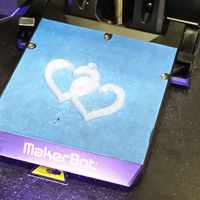 Double Floating Hearts Pendant - Thumbnail 2