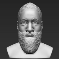 James Harden bust 3D printing ready stl obj - Thumbnail 1
