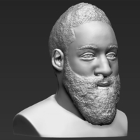 James Harden bust 3D printing ready stl obj - Thumbnail 7