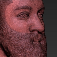 James Harden bust 3D printing ready stl obj - Thumbnail 14