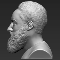 James Harden bust ready for full color 3D printing - Thumbnail 14