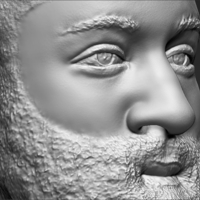 James Harden bust ready for full color 3D printing - Thumbnail 20