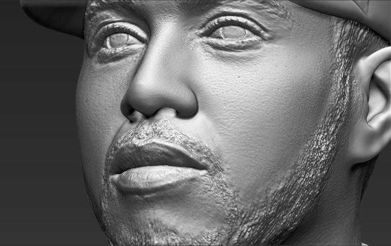 Lewis Hamilton bust 3D printing ready stl obj 3D Print 232518