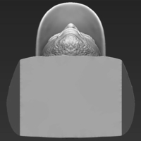 Lewis Hamilton bust 3D printing ready stl obj - Thumbnail 14