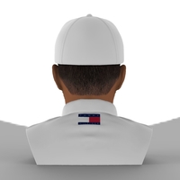 Lewis Hamilton bust ready for full color 3D printing - Thumbnail 5