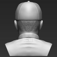 Lewis Hamilton bust ready for full color 3D printing - Thumbnail 18