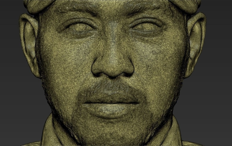 Lewis Hamilton bust ready for full color 3D printing 3D Print 232546