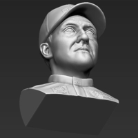 Michael Schumacher bust 3D printing ready stl obj - Thumbnail 11