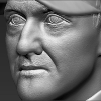 Michael Schumacher bust ready for full color 3D printing - Thumbnail 22