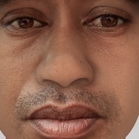 Tiger Woods bust ready for full color 3D printing - Thumbnail 7