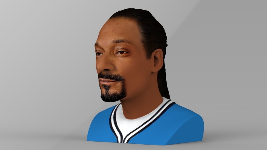 Snoop Dogg bust ready for full color 3D printing 3D Print 232635