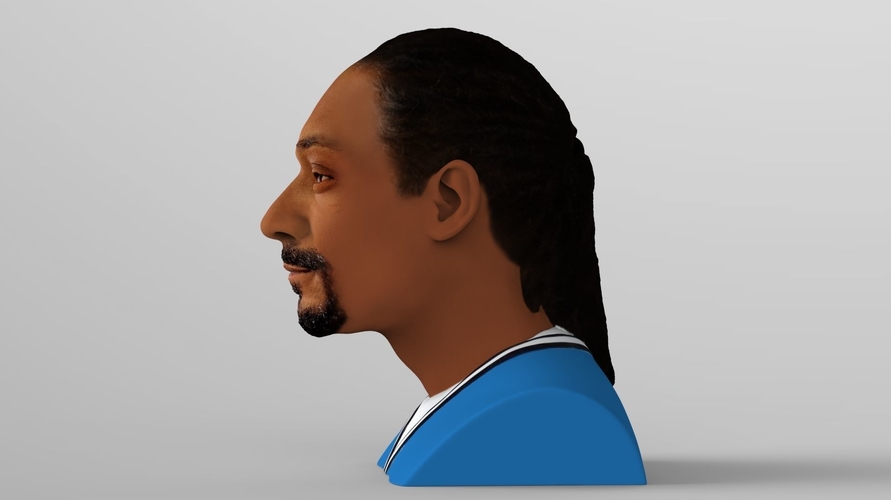 Snoop Dogg bust ready for full color 3D printing 3D Print 232636