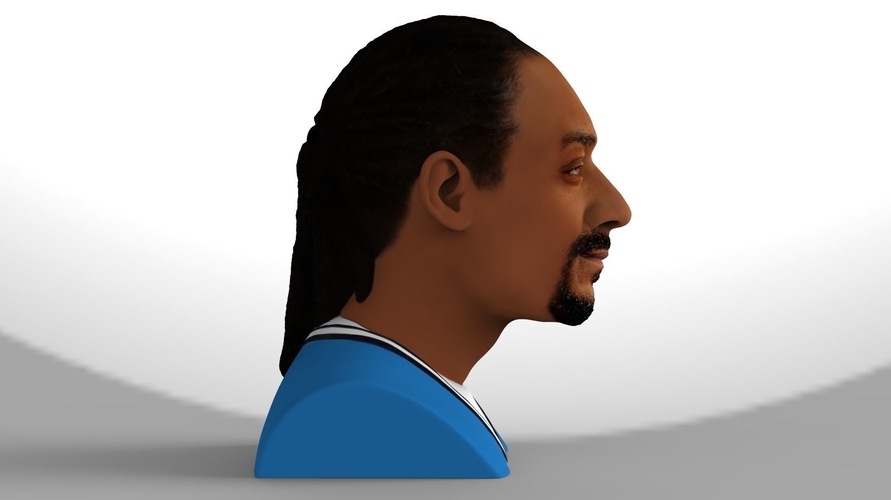 Snoop Dogg bust ready for full color 3D printing 3D Print 232637