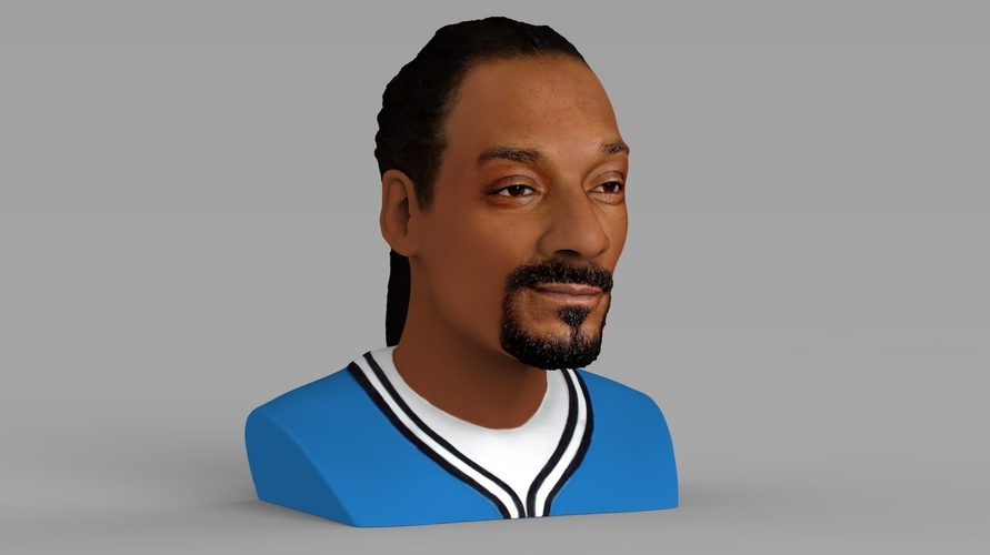 Snoop Dogg bust ready for full color 3D printing 3D Print 232638