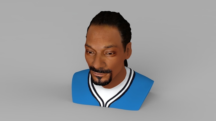 Snoop Dogg bust ready for full color 3D printing 3D Print 232640