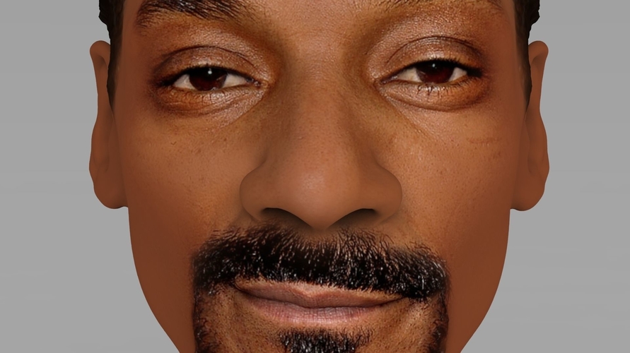 Snoop Dogg bust ready for full color 3D printing 3D Print 232641