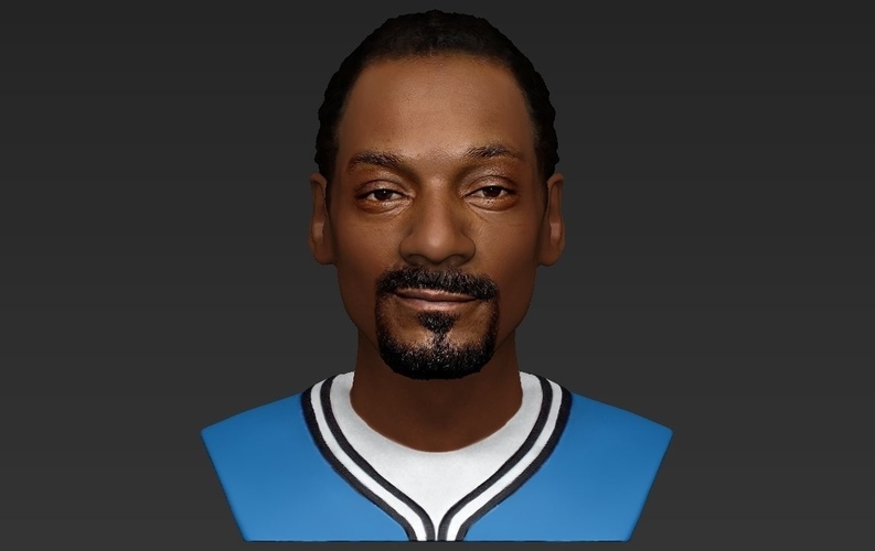 Snoop Dogg bust ready for full color 3D printing 3D Print 232643