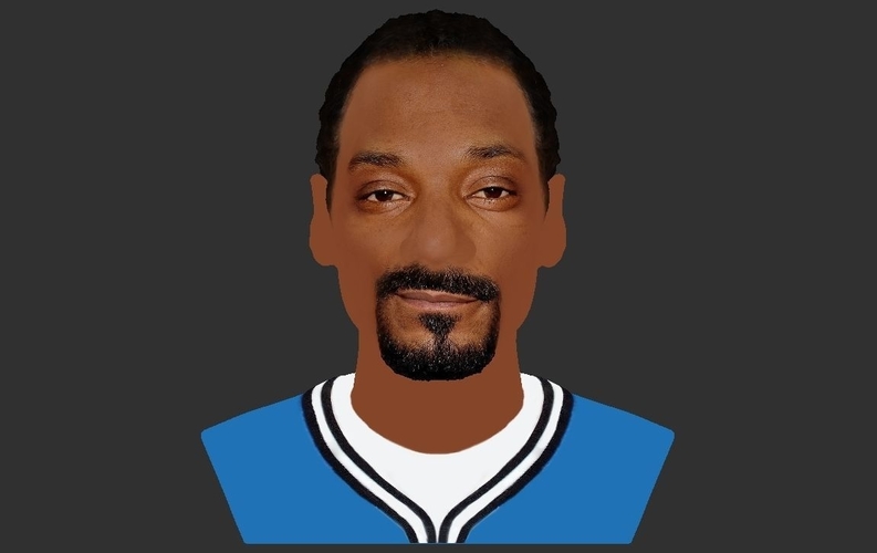 Snoop Dogg bust ready for full color 3D printing 3D Print 232644