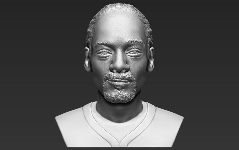 Snoop Dogg bust ready for full color 3D printing 3D Print 232645