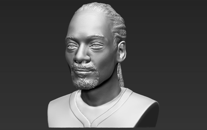 Snoop Dogg bust ready for full color 3D printing 3D Print 232646