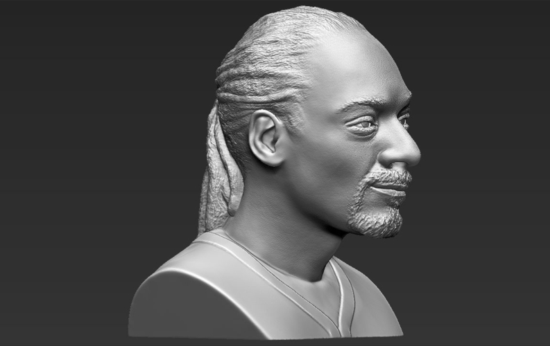 Snoop Dogg bust ready for full color 3D printing 3D Print 232650