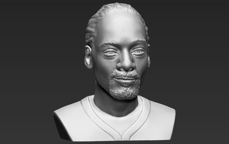 Snoop Dogg bust ready for full color 3D printing 3D Print 232651
