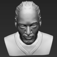 Snoop Dogg bust ready for full color 3D printing - Thumbnail 20