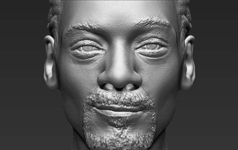 Snoop Dogg bust ready for full color 3D printing 3D Print 232653