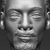 Snoop Dogg bust ready for full color 3D printing - Thumbnail 21