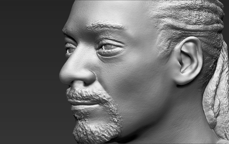 Snoop Dogg bust ready for full color 3D printing 3D Print 232655