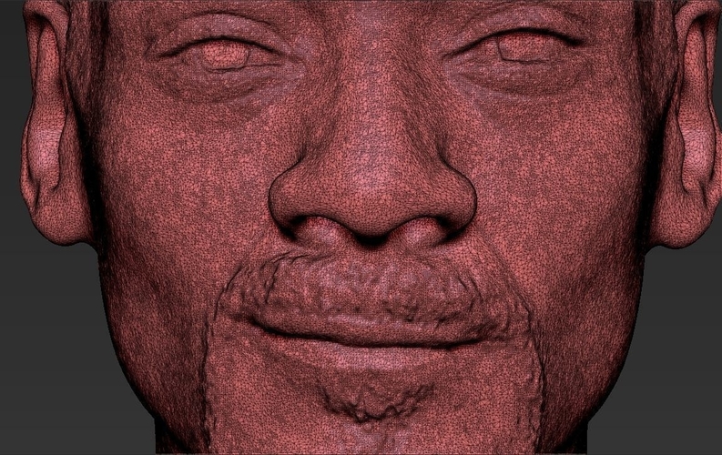 Snoop Dogg bust ready for full color 3D printing 3D Print 232656