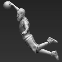 James Harden 3D printing ready stl obj - Thumbnail 2
