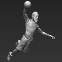 James Harden 3D printing ready stl obj - Thumbnail 6