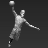 James Harden 3D printing ready stl obj - Thumbnail 7