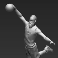 James Harden 3D printing ready stl obj - Thumbnail 11
