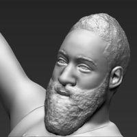 James Harden 3D printing ready stl obj - Thumbnail 13