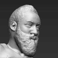 James Harden 3D printing ready stl obj - Thumbnail 14