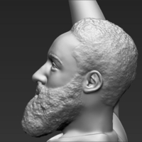 James Harden 3D printing ready stl obj - Thumbnail 15
