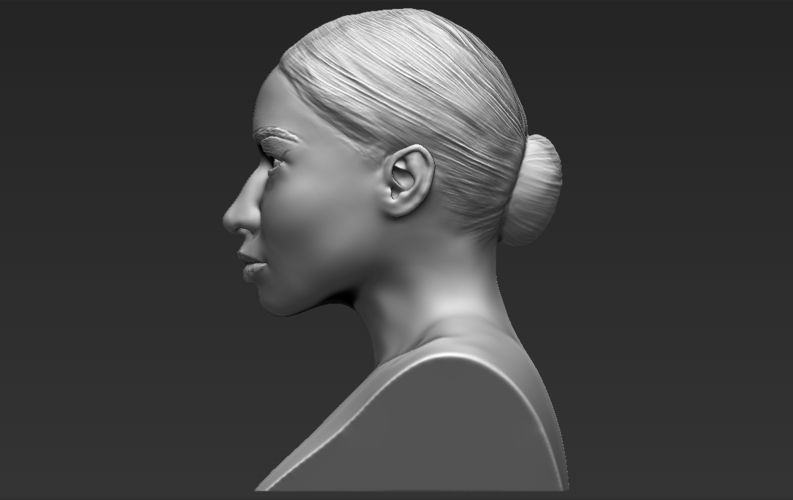 Nicki Minaj bust 3D printing ready stl obj 3D Print 232686