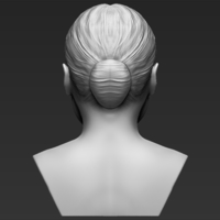 Nicki Minaj bust ready for full color 3D printing - Thumbnail 15