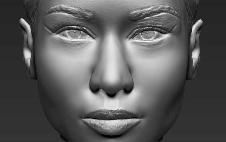Nicki Minaj bust ready for full color 3D printing 3D Print 232714