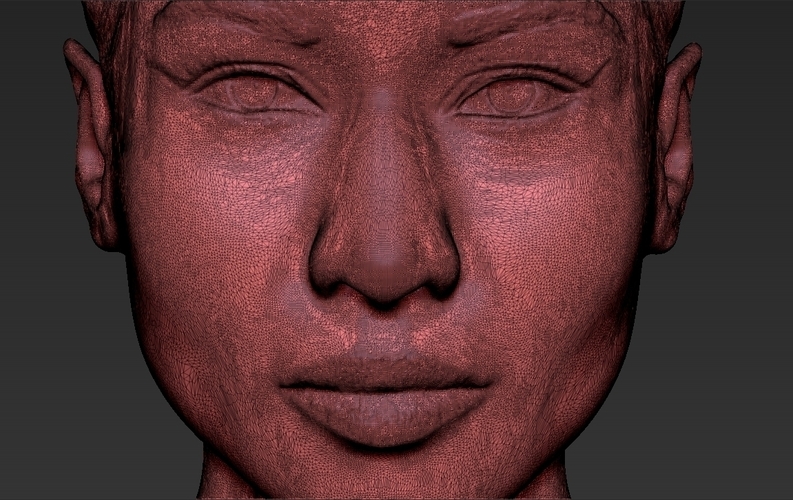 Nicki Minaj bust ready for full color 3D printing 3D Print 232717