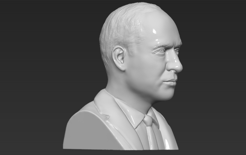 Prince William bust 3D printing ready stl obj 3D Print 232723