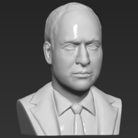 Prince William bust 3D printing ready stl obj - Thumbnail 7